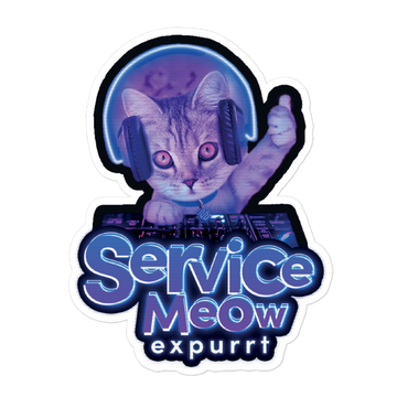 ServiceMeow Expurrt Sticker