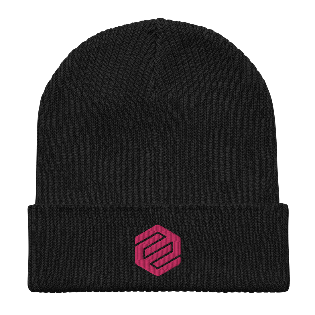 Beanie with Pink Hex