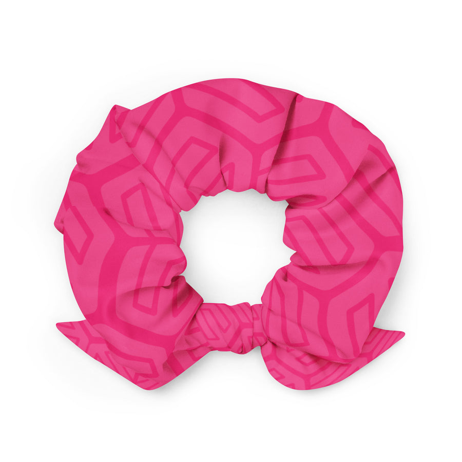 Pink Hex Scrunchie